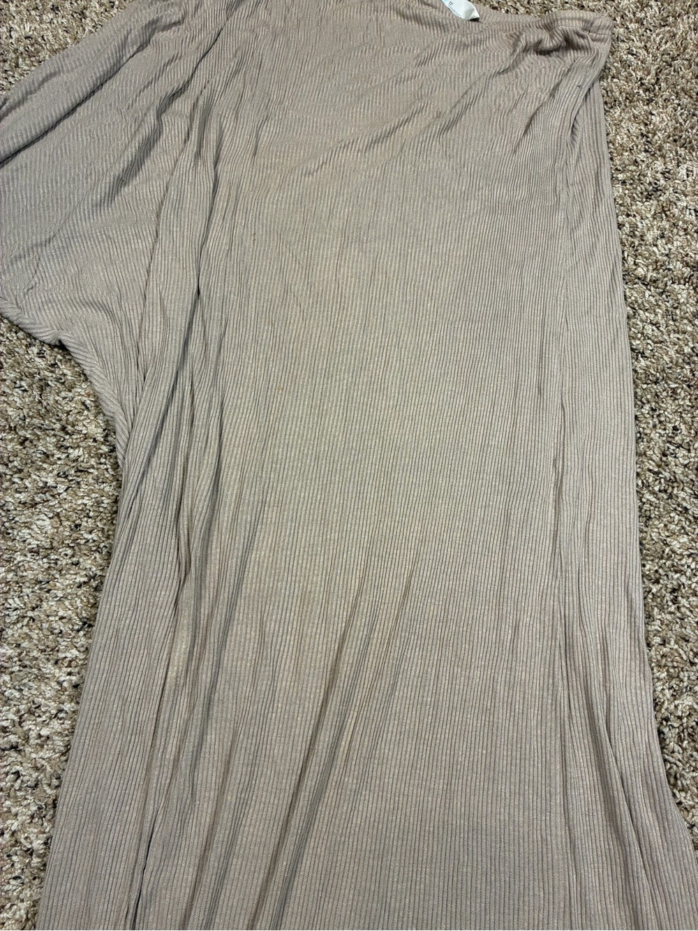 Free People Beach Kara Ribbed One Shoukder Midi Dress - Picture 8 of 16